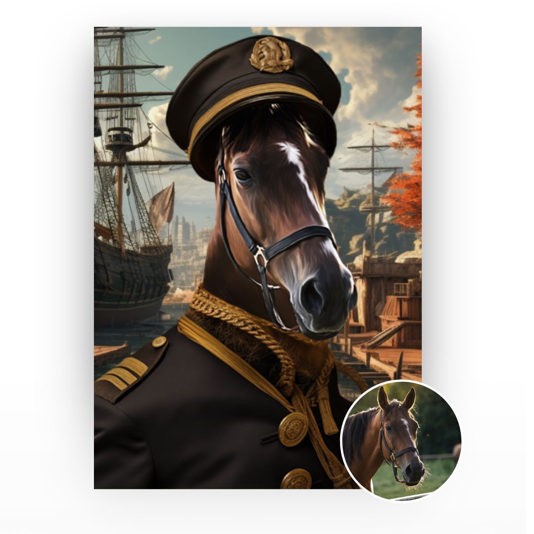 Le Capitaine - Portrait d'Animal