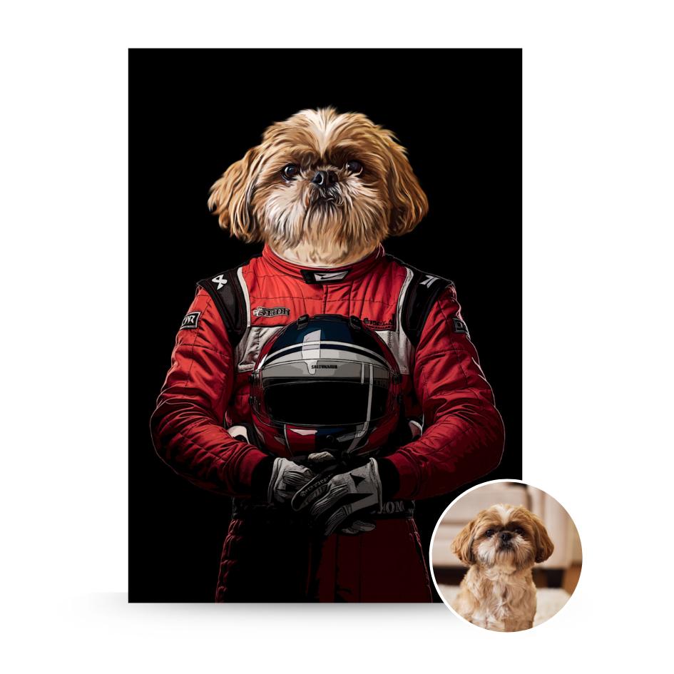 The Racer - Pet Portrait